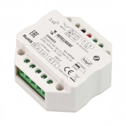 Диммер SMART-0-10V-301-72-DIM-PD-IN (230V, 1x20mA, ZB, 2.4G) (IARL, IP20 Пластик, 5 лет), Arlight, 037347