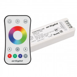 Контроллер SMART-RGB-SET-RING (12-24V, 3x3A, ПДУ 2.4G), Arlight, 034807