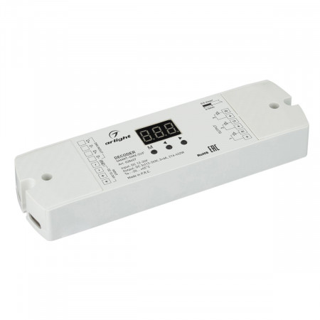 Декодер SMART-DMX-SUF (12-24V, 3x6A), Arlight
