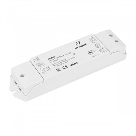 Диммер SMART-D22-DIM-PUSH-SUF (230V, 2A, TRIAC, 2.4G), Arlight