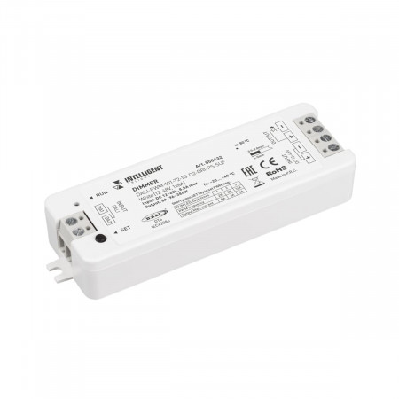 Диммер DALI-PWM-101-72-1G-D2-DRI-PS-SUF White (12-48V, 1x8A) (IARL, IP20 Пластик, 5 лет), Arlight