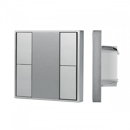 Кнопочная панель DALI-201-23-4K-D2-IN Silver (BUS, Frame) (IARL, IP20 Металл, 3 года), Arlight