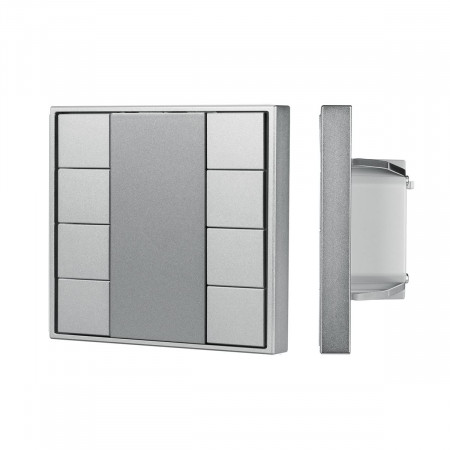 Кнопочная панель DALI-201-23-8K-D2-IN Silver (BUS, Frame) (IARL, IP20 Металл, 3 года), Arlight