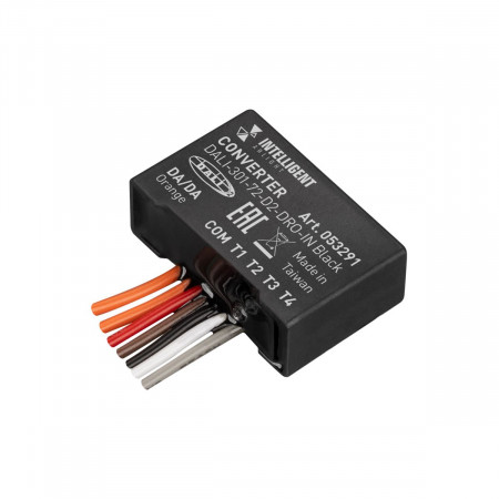 Конвертер DALI-301-72-D2-DRO-IN Black (BUS) (IARL, Пластик), Arlight