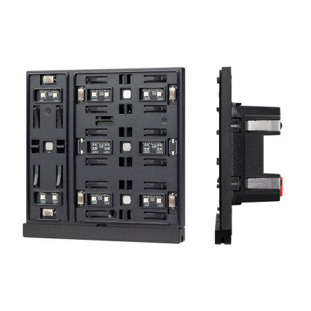 Механизм панели KNX-303-22-IN Black (Bus) (IARL, IP20 Пластик, 2 года), Arlight