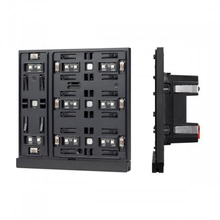 Механизм панели KNX-304-22-IN Black (Bus) (IARL, IP20 Пластик, 2 года), Arlight