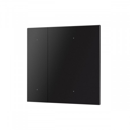 Накладка панели KNX-23-2G-SUF Black (Backlight) (IARL, IP20 Металл, 2 года), Arlight