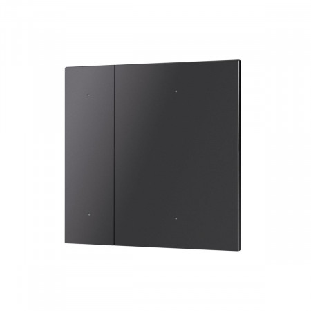 Накладка панели KNX-23-2G-SUF Dark Grey (Backlight) (IARL, IP20 Металл, 2 года), Arlight