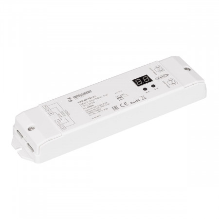 Релейный модуль SMART-DALI-702-62-SUF (230V, 2x5A) (IARL, IP20 Пластик, 5 лет), Arlight