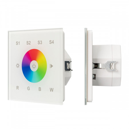 Сенсорная панель DALI-901-11-4G-RGBW-DT8-IN White (BUS/230V) (IARL, IP20 Пластик, 3 года), Arlight