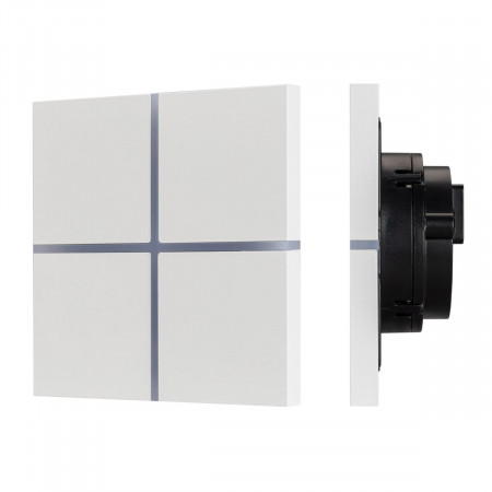 Сенсорная панель KNX-304-13-IN White (BUS, Frameless) (IARL, IP20 Металл, 2 года), Arlight