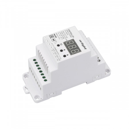 Контроллер SMART-K3-RGBW (12-36V, 4x5A, DIN, 2.4G), Arlight