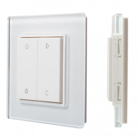 Панель Knob SR-2833RGB-RF-UP White (3V,RGBW,1зона), Arlight