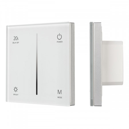 Панель SMART-P35-DIM-IN White (230V, 0-10V, Sens, 2.4G), Arlight