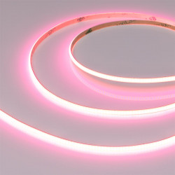 Светодиодная лента COB-X480-4mm 24V Pink (4 W/m, IP20, 5m), Arlight, 046910