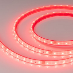 Светодиодная лента герметичная RTW-PFS-A60-11mm 24V Red (4.8 W/m, IP68, 2835, 5m), Arlight, 034182