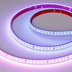Светодиодная лента герметичная SPI-PS-A120-12mm 24V RGB-PX6-BPT (23 W/m, IP67, 2835, 5m), Arlight, 049452