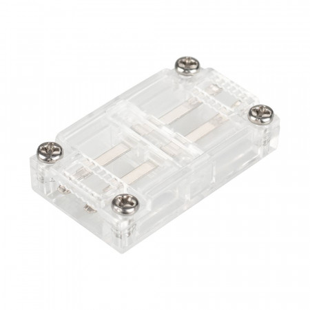 Коннектор прямой для ленты ARL-50000PV (15.5x6mm) прозрачный, Arlight