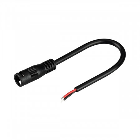 Коннектор выводной DC-MONO-2PIN-L150-F (JACK 5.5, LOCK), Arlight