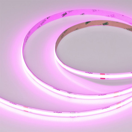 Светодиодная лента COB-X480-8mm 24V Magenta (8 W/m, IP20, 5m), Arlight