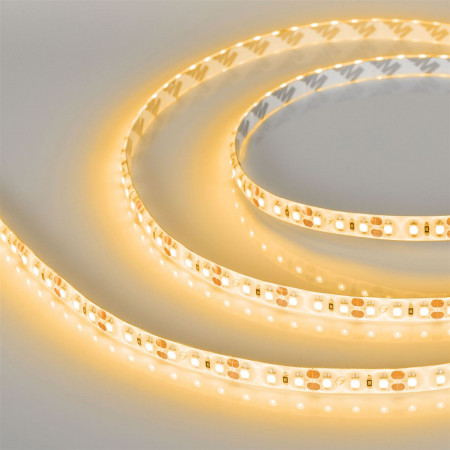 Светодиодная лента герметичная RTW-SE-A120-8mm 12V Yellow (9.6 W/m, IP65, 2835, 5m), Arlight