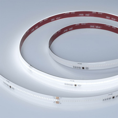 Светодиодная лента герметичная SPI-COB-SE-X378-12mm 24V White6000-PX63-BPT (7 W/m, IP65, 5m), Arlight