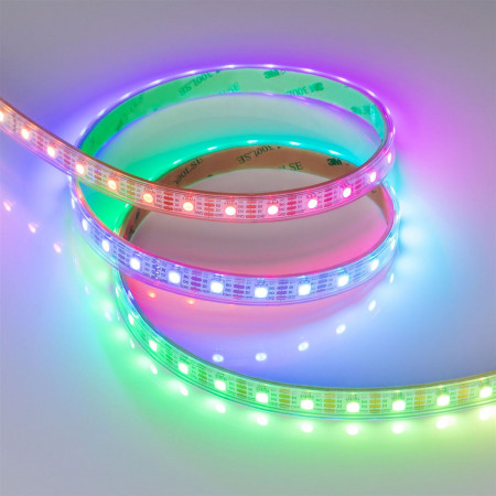 Светодиодная лента герметичная SPI-P-B60-12mm 5V RGB-PX1-BPT (12 W/m, IP66, 5060, 5m), Arlight