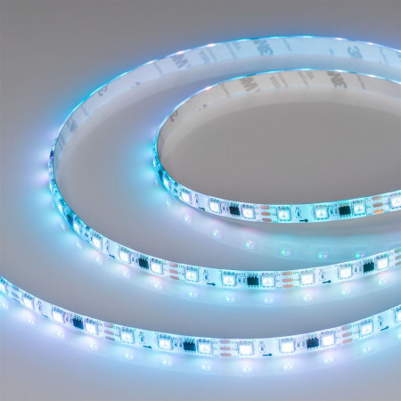 Светодиодная лента герметичная SPI-SE-B60-10mm 12V RGB-PX3 (14.4 W/m, IP65, 5060, 5m), Arlight