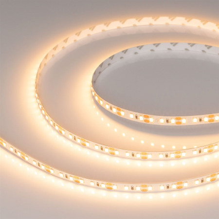 Светодиодная лента RT-A120-8mm 12V Warm2400 (14.4 W/m, IP20, 2835, 5m), Arlight