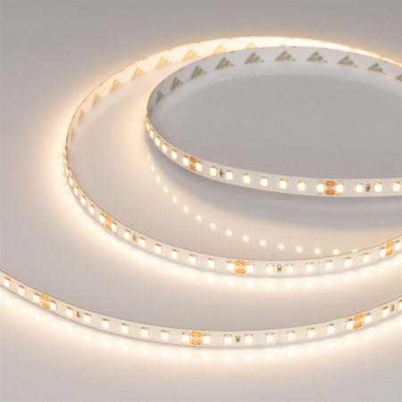 Светодиодная лента RT-A128-8mm 24V Warm2700 (10 W/m, IP20, 5m), Arlight