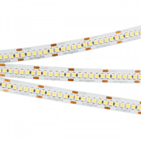 Светодиодная лента RT-A240-10mm 24V White6000 (19.2 W/m, IP20, 3528, 5m), Arlight