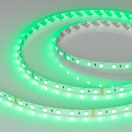 Светодиодная лента RT-B60-10mm 24V RGB (14.4 W/m, IP20, 5060, 50m), Arlight