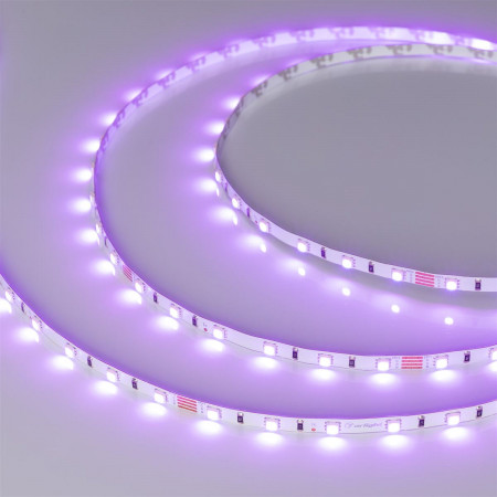 Светодиодная лента RT-G60-5mm 24V RGB (6.6 W/m, IP20, 3838, 5m), Arlight