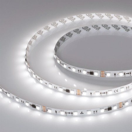 Светодиодная лента SPI-B60-10mm 24V White6000-PX6-RAM (15 W/m, IP20, 5060, 5m), Arlight