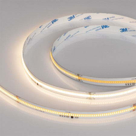Светодиодная лента SPI-COB-X378-12mm 24V Warm3000-PX63-BPT (7 W/m, IP20, 5m), Arlight