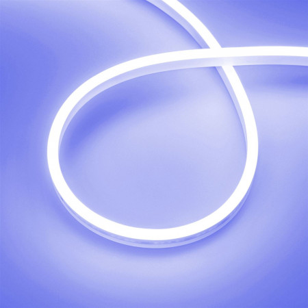 Светодиодная лента герметичная AURORA-PS-A120-12x6mm 24V Blue (10 W/m, IP65, 2835, 5m), Arlight