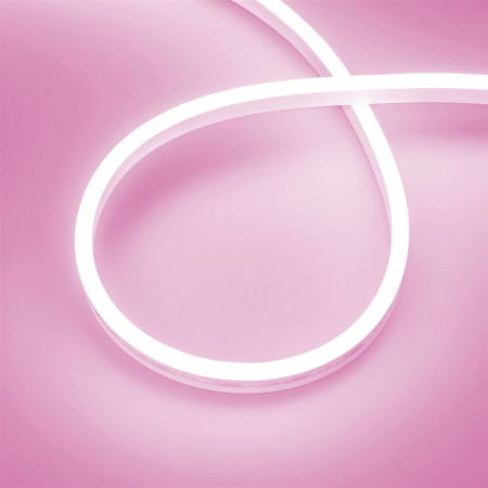 Светодиодная лента герметичная AURORA-PS-A120-12x6mm 24V Pink (10 W/m, IP65, 2835, 5m), Arlight