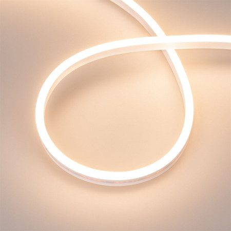 Светодиодная лента герметичная AURORA-PS-A120-12x6mm 24V Warm3000 (10 W/m, IP65, 2835, 5m), Arlight