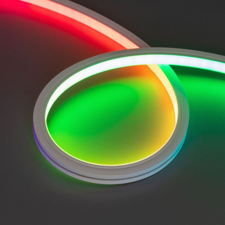 Светодиодная лента герметичная DMX MOONLIGHT-TOP-B84-13x12mm 24V RGB-PX7 (18 W/m, IP67, 5m, wire x2), Arlight