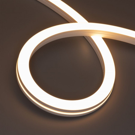 Гибкий неон герметичный MOONLIGHT-SIDE-X280-20x20mm 24V Warm2700 (10 W/m, IP67, 15m, wire x1), Arlight