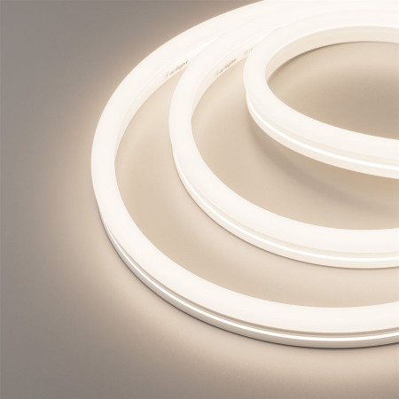 Гибкий неон герметичный MOONLIGHT-SIDE-X336-12x24mm 230V Warm3500 (11 W/m, IP65, 50m, wire x1), Arlight
