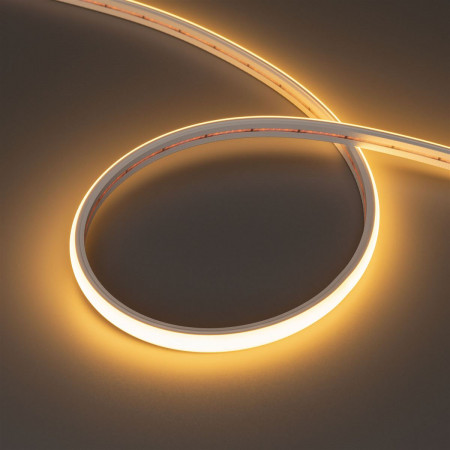 Гибкий неон герметичный MOONLIGHT-TOP-X320-11x7mm 24V Warm2700 (10 W/m, IP65, CSP, 5m, wire x2), Arlight