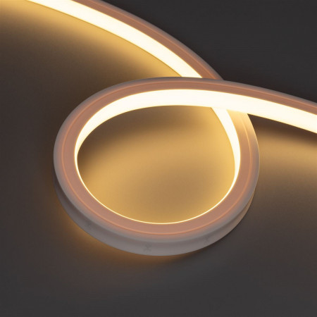 Светодиодная лента герметичная NOVA-TOP-PU-A120-16x15mm 24V Warm3000 (10 W/m, IP68, 3m, wire x1), Arlight