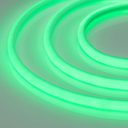Светодиодная лента герметичная RTW-PWT-A180-13mm 24V Green (14.4 W/m, IP67, 2835, 5m), Arlight