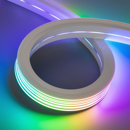 Светодиодная лента герметичная SPI STARDUST-TOP-B60-30x20mm 12V RGB (12 W/m, IP65, 5m, wire x1), Arlight