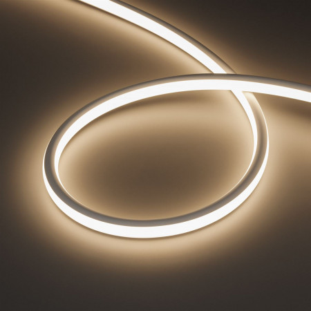 Светодиодная лента герметичная WAVE-TOP-A560-18x15mm 24V Day4000 (10 W/m, IP54, 5m, wire x1), Arlight