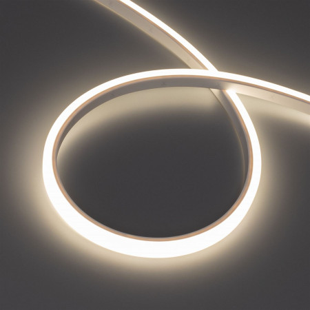 Светодиодная лента герметичная WAVE-TOP-PU-A144-10x10mm 24V Day4000 (5 W/m, IP68, 5m, wire x2), Arlight