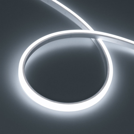 Светодиодная лента герметичная WAVE-TOP-PU-A144-10x10mm 24V White5700 (5 W/m, IP68, 3m, wire x1), Arlight